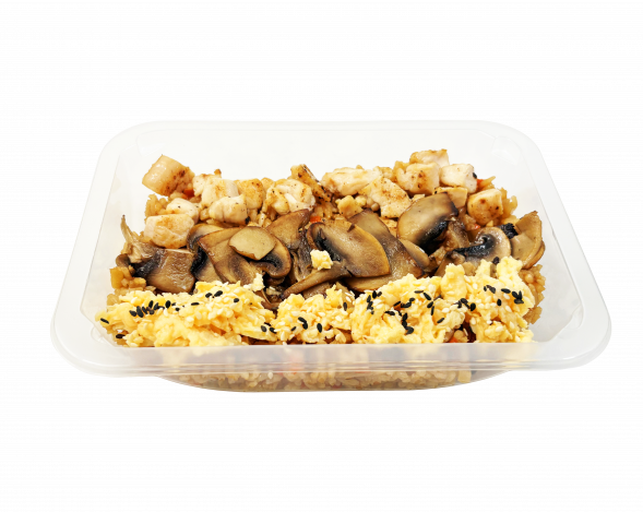Азиатский рис с курицей
