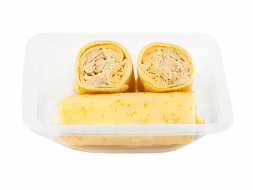 Блинчики с курицей и кремом Блю Чиз
