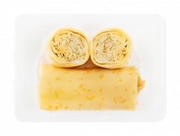 Блинчики с курицей и кремом Блю Чиз