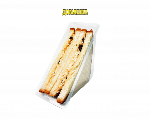Треугольник с курицей и грибами, Домашка