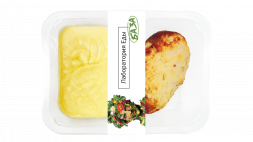 Котлета куриная с картофельным пюре