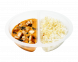 Курица в сливочном соусе Том-кха и рисом