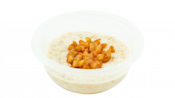 Овсяная каша с яблоком и корицей